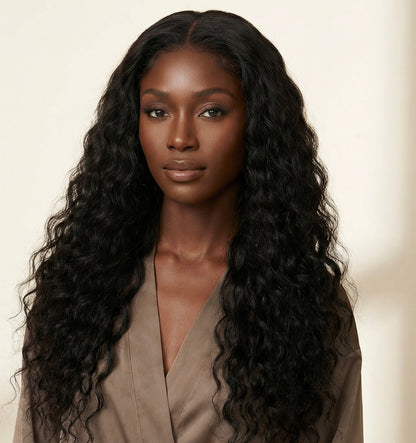 Luxury 26 Inch Deep Wave HD Lace Wig | 13x6 Frontal
